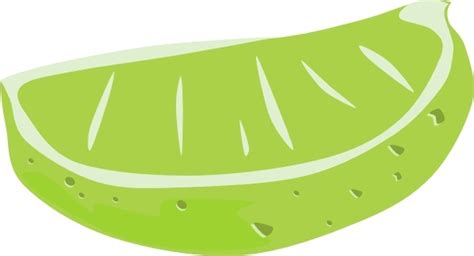 Lime Wedge clip art Free vector in Open office drawing svg ( .svg ) vector illustration graphic ...