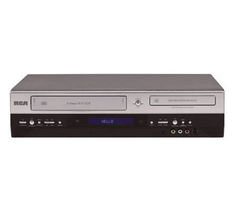 RCA DRC8320N DVD Recorder/VCR Combo with TV Guardian Feature — QVC.com