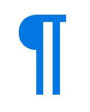 A paragraph symbol or pilcrow is a formatting mark that helps represent the end of a paragraph ...