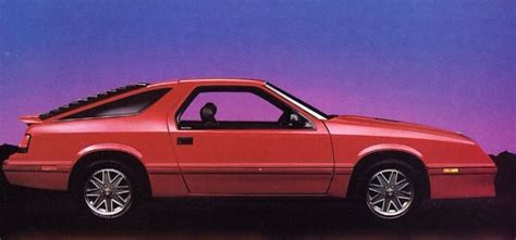 Lost Cars of the 1980s - 1984-1986 Chrysler Laser | Dodge daytona, Retro cars, Chrysler