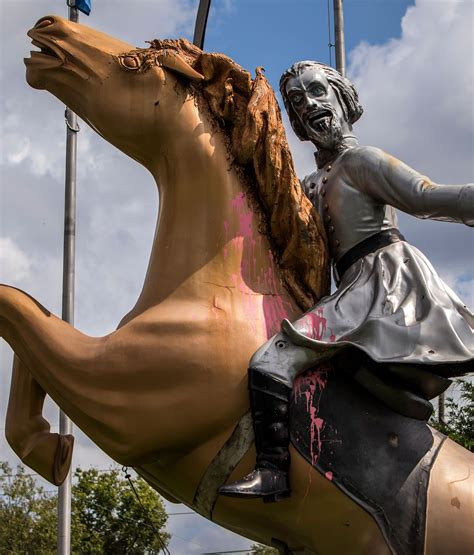 America’s Ugliest Confederate Statue Isn’t Coming Down Soon