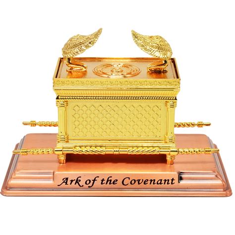 Biblical 'Ark of the Covenant' Gold Plated Ornament - 7"