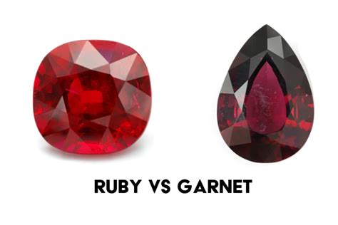 Garnet Vs Ruby Properties - Choose The Right Red Gemstone For You