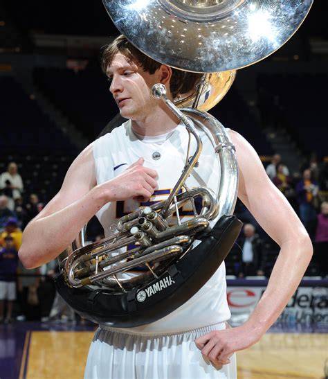 Tuba Player Now Towers Over L.S.U. Basketball Team - The New York Times