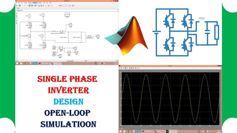 Single Phase Inverter Design & Open loop Simulation in MATLAB. - YouTube