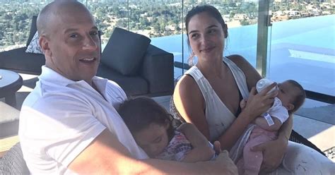 Vin Diesel, Gal Gadot Chilling Together With Their Daughters Is Turning ...