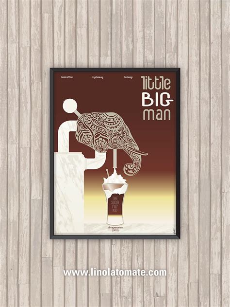 LITTLE BIG MAN, l’affiche revisitée par Lino la Tomate