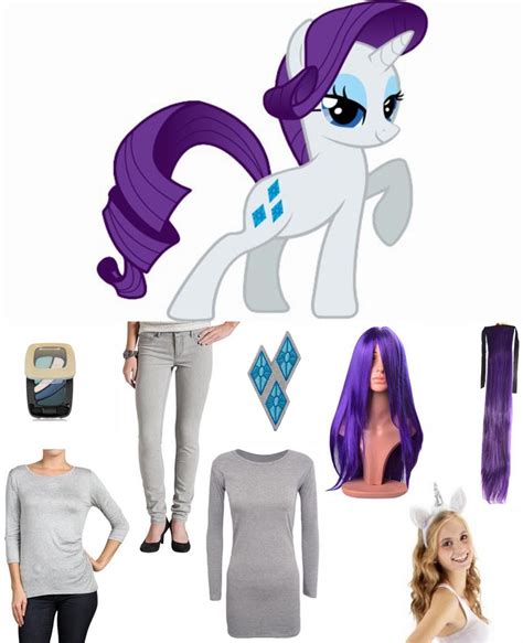 Rarity Costume | Carbon Costume | DIY Dress-Up Guides for Cosplay & Halloween