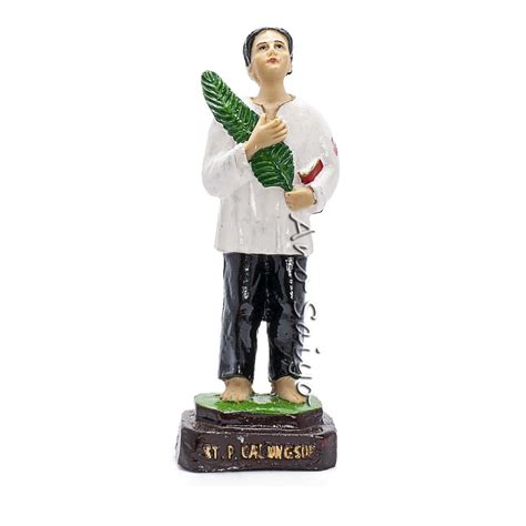 AnoSaiyo San Pedro Calungsod Statue Religious Altar Figurine, Patron Saint | Shopee Philippines