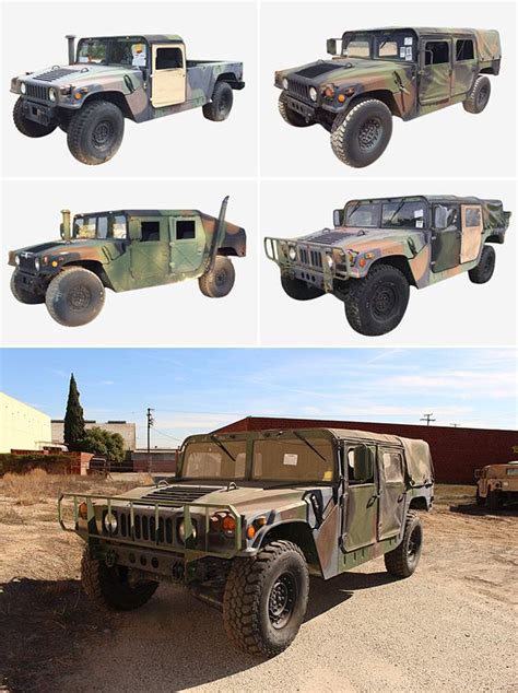 These Used Military Humvees Can be Purchased from $3,000 and Up