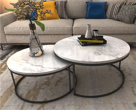 Mod Marble Round Coffee Table – Urban Mood