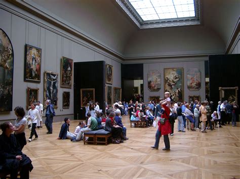 Free Stock photo of Crowds inside the Louvre, Paris | Photoeverywhere