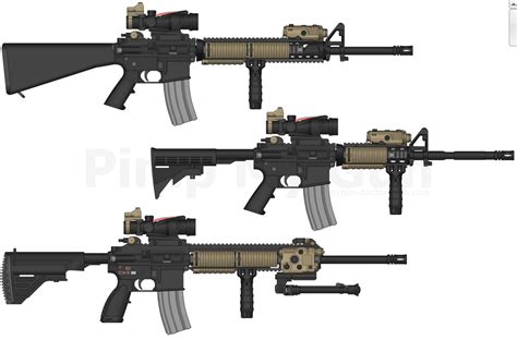 M16, M4, M27 Iar by Goona10 on DeviantArt