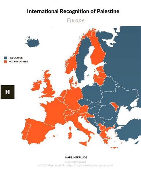 International Recognition of Palestine. by... - Maps on the Web