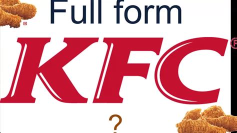 KFC ka Full Form ? - YouTube