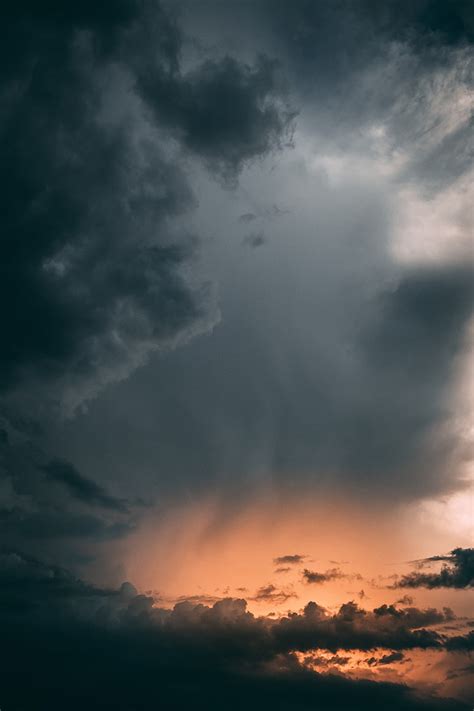 HD wallpaper: sunset, clouds, cloudy, sky, night, dark, cloud - sky, beauty in nature ...