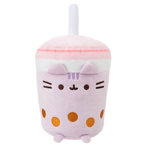 PUSHEEN SIPS BOBA TEA PURPLE LARGE 28CM – King of Gifts