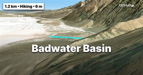 Badwater Basin Outdoor map and Guide | FATMAP