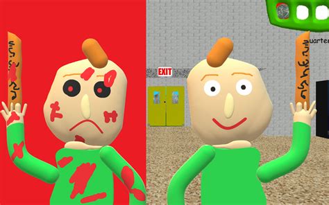 Baldi 3d by cartoonyiscool on DeviantArt