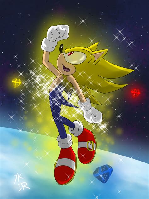 [Sonic the Hedgehog] Super Sonic transformation by mizusawa-yuki on DeviantArt