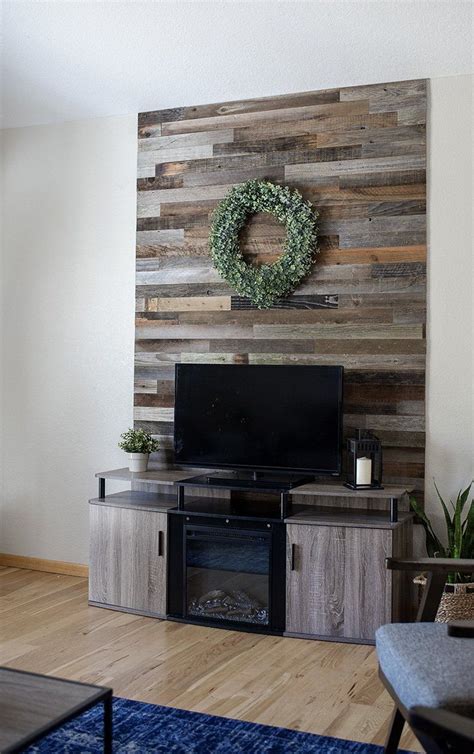 20+ Reclaimed Wood Feature Wall Diy – The Urban Decor