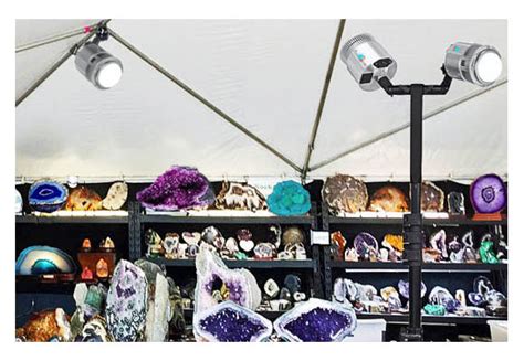 Craft Show Booth Lighting, Portable LED Display Light