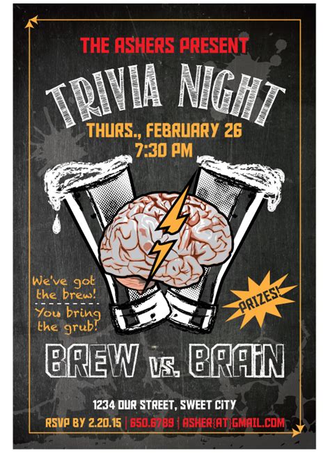 Trivia Night Flyer :: Behance