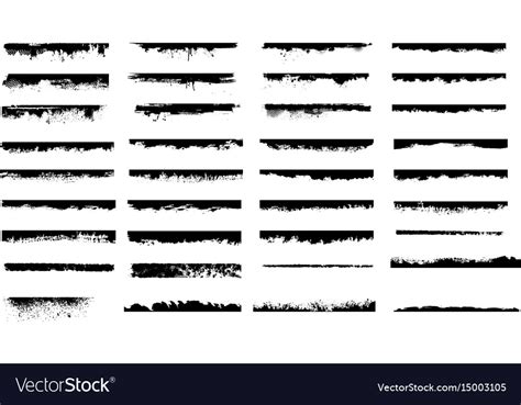 Grunge lines Royalty Free Vector Image - VectorStock