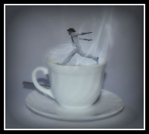 Coffee-time | a surrealistic texturing a photo of a cop then… | Flickr