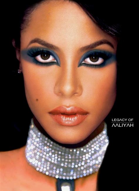 Aaliyah - Try Again - makeup | Aaliyah, Aaliyah style, Makeup