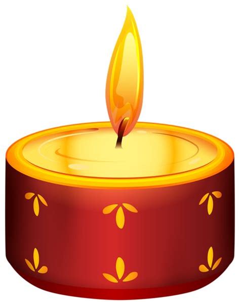 Diwali Red Candle Transparent PNG Clip Art | Red candles, Candles, Happy diwali png