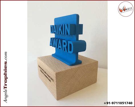 3d Text Printed Award