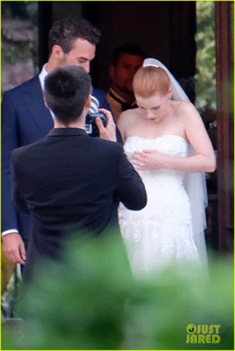 Jessica Chastain's Wedding Photos Revealed - See Her Dress!: Photo ...