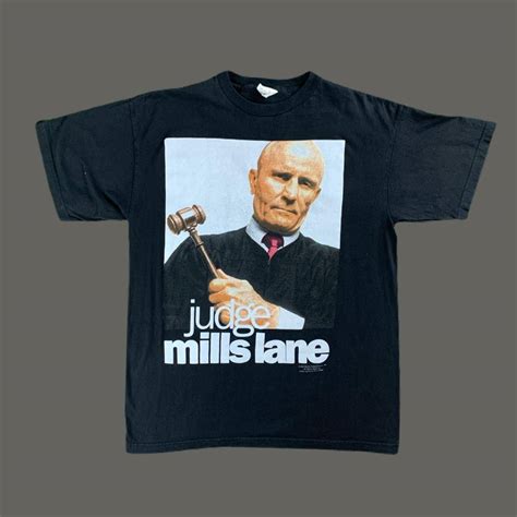 Vintage Vintage 90s Judge Mills Lane Celebrity DeathMatch T Shirt | Grailed