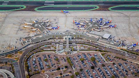 Soutwest Airlines Terminal Los Angeles International Airport LAX Aerial Photography – Fubiz Media