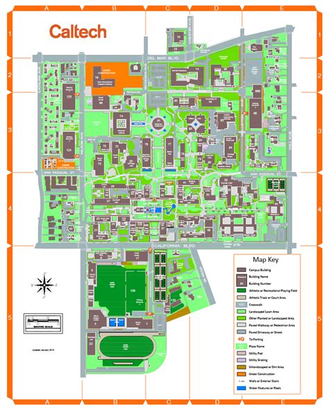 Campus Map | CWC Campus History & Architectural Tour Service