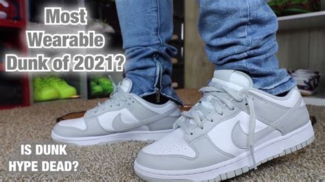 NIKE DUNK LOW "GREY FOG" ON FEET AND UNBOXING (ARE YOU SICK OF DUNKS?) - YouTube