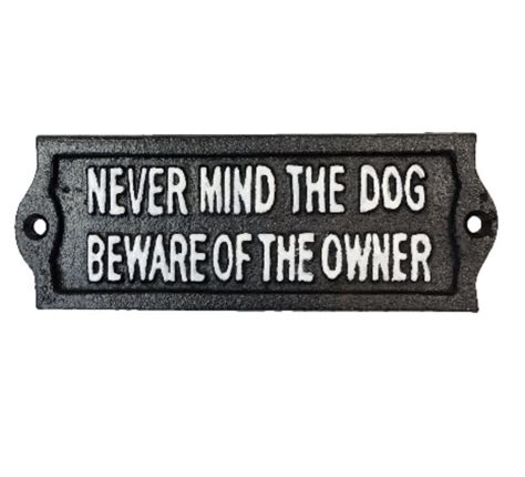 Beware of Owner Sign - Louisiana Gifts and Gallery, Inc.