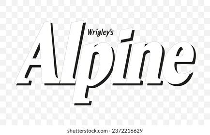 Alpine Logo Vector Vector Alpine Transparent Stock Vector (Royalty Free ...