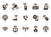 0091 Wireless Technology Icons | Free Images at Clker.com - vector clip art online, royalty free ...