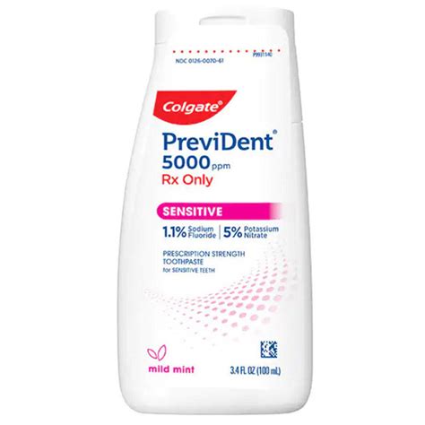 Prevident 5000 Sensitive Toothpaste - Colgate Pharmaceuticals — Mountainside Medical Equipment