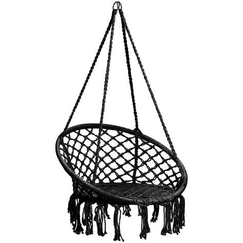 Buy CCTRO Hammock Chair Macrame Swing,Boho Style Rattan Chair Hanging Macrame Hammock Swing ...