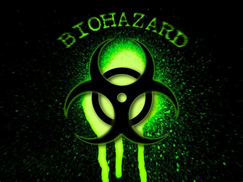 Biohazard Symbol HD Wallpaper | PixelsTalk.Net