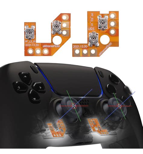 Repair Kit Thumbsticks Drift Fix Analog Stick Joysticks for PS5 Controller