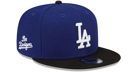 KTZ Synthetic Royal Los Angeles Dodgers 2022 City Connect 59fifty Team Fitted Hat in Blue for ...