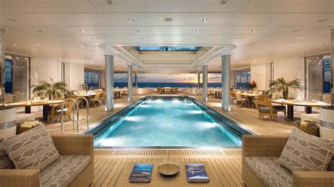 A mega-yacht swimming pool. : pics