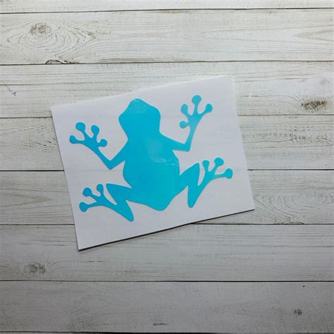 Tree Frog Sticker Tree Frog Decal Frog Decal Frog Decal Jungle ...