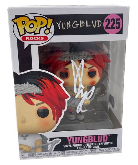 Yungblud Signed Autographed Funko Pop Rocks Figure #225 Beckett COA ...