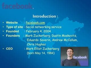 facebook secrets by SHASHI | PPT