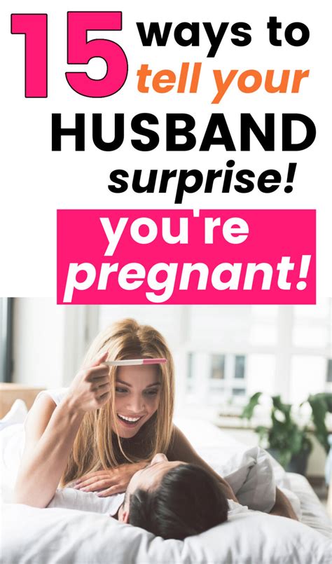 15 Surprise Pregnancy Announcement Ideas to Tell Your Husband the News ...